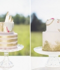 Paiete si sclipici: tortul si desertul pentru nunta